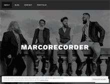 Tablet Screenshot of marcorecorder.com